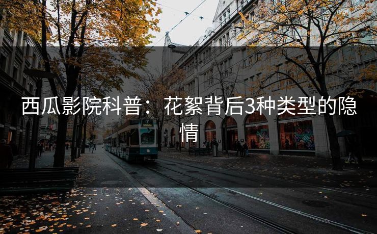 西瓜影院科普：花絮背后3种类型的隐情